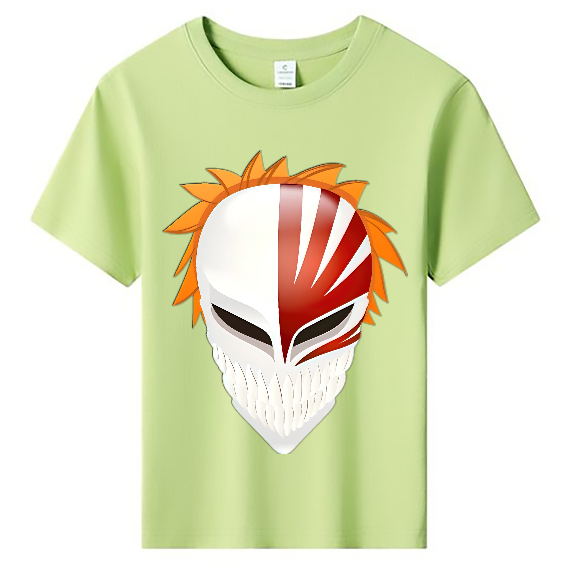 （画像用） ブリーチ 黒崎一護（くろさき いちご）BLEACH Kurosaki Ichigo 綿100％キッズTシャツ（フロントプリント）